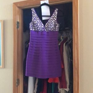 Sherri hill bandage dress